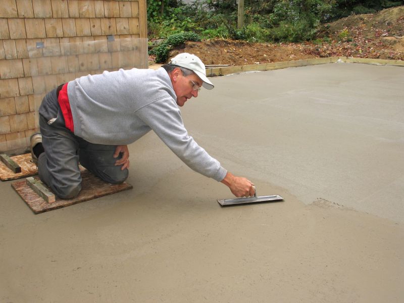 concrete slab repair and installation